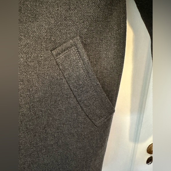 Tara Jarmon wool oversize Brianna coat w/ removable collar- 36 (FR)/4/6 (US) - Picture 11 of 15